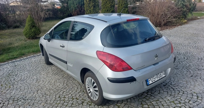 Peugeot 308 cena 9000 przebieg: 245000, rok produkcji 2009 z Gniewkowo małe 56